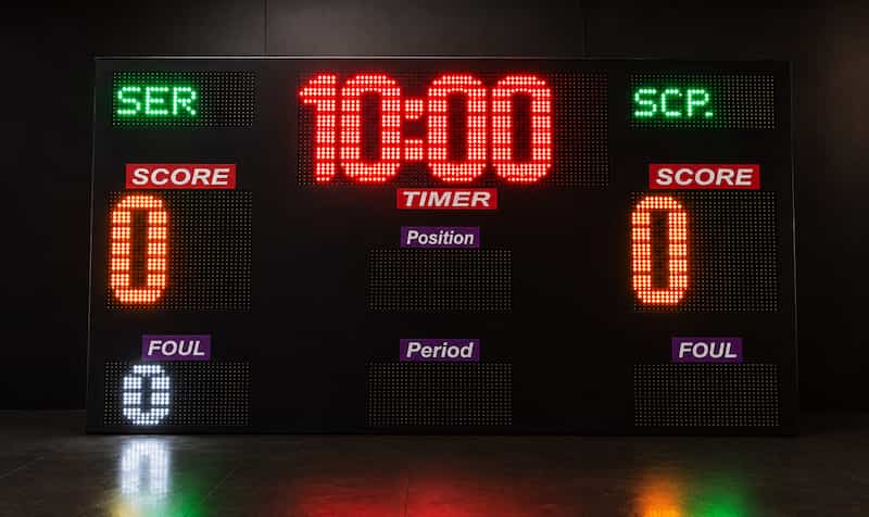 Multi-sport wireless scoreboard