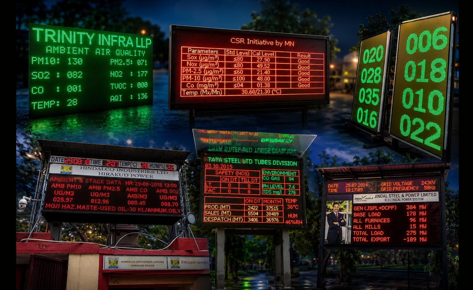 Industrial LED Display